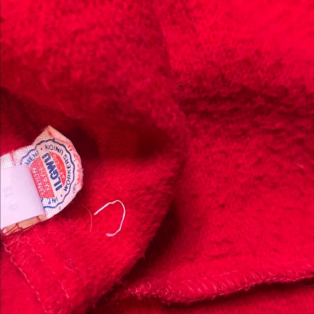 Vintage Liz Claiborne Vibrant Red Long Sleeve Dress - Picture 7 of 12